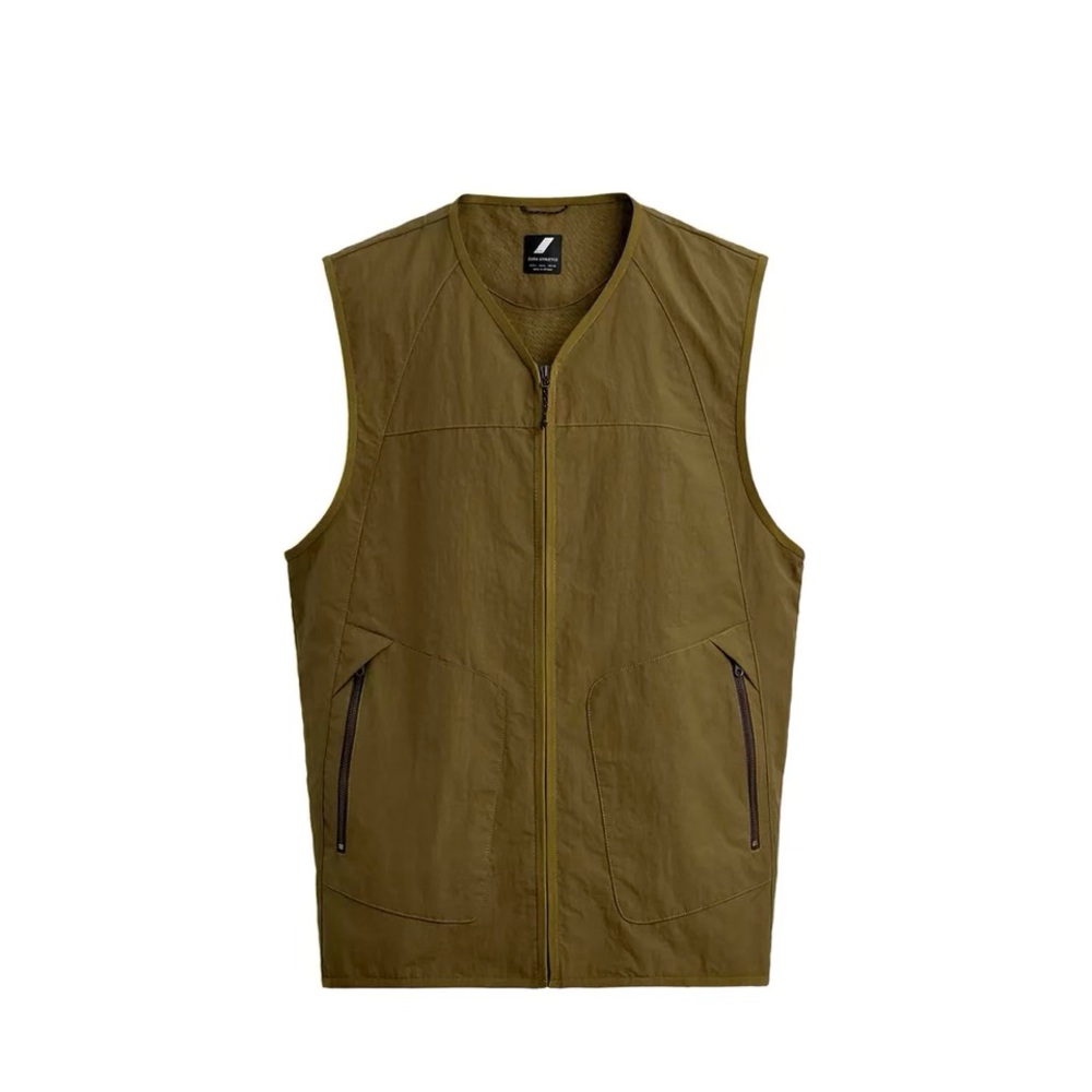 ZARA Khaki Limited Edition Technical Vest Men’s M NWT